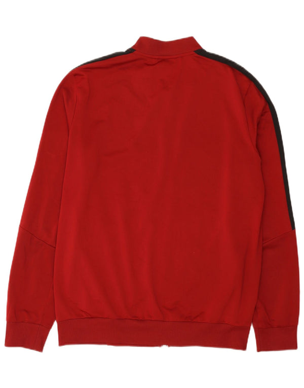 Giacca da ginnastica grafica da uomo Puma color block medio bordeaux