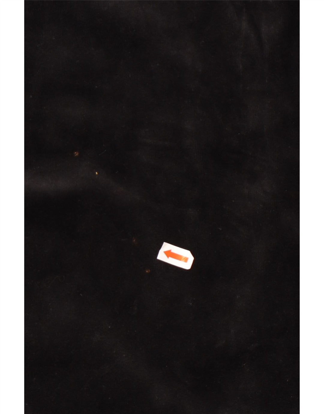 Gonna a trapezio da donna in velluto L.L.BEAN media W28 cotone nero