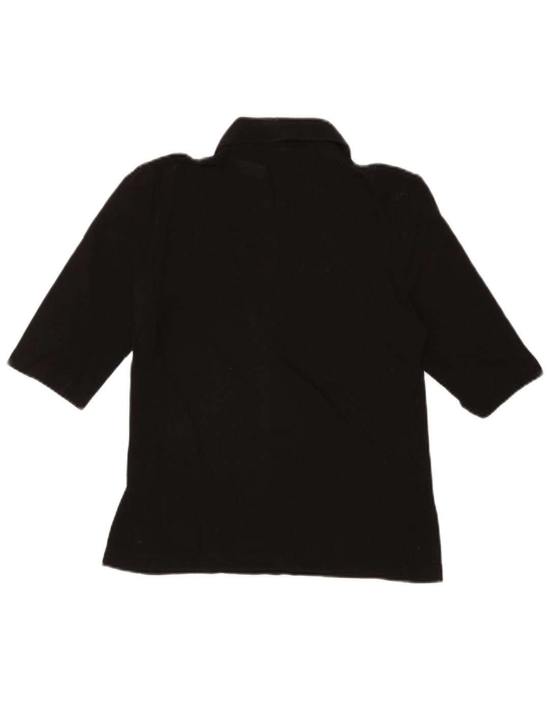 Polo da donna Lacoste taglia 42 grande in cotone nero