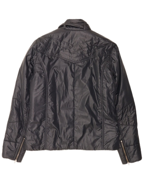 Giubbotto bomber da donna Lee UK 14 poliestere blu navy medio