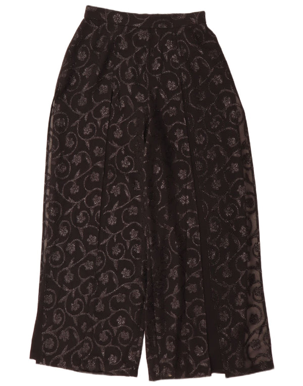 Pantaloni casual a vita alta da donna Joseph Ribkoff UK 12 medi W28 L30 neri