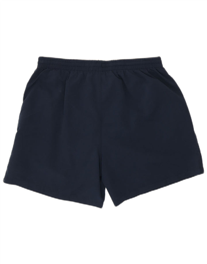 Pantaloncini sportivi da uomo KAPPA grandi in poliestere blu navy