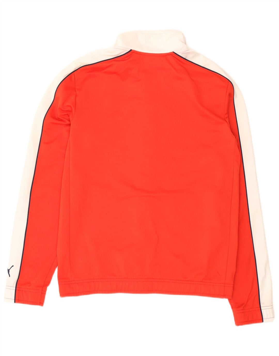 Giacca da ginnastica grafica da uomo PUMA piccola rossa in poliestere color block