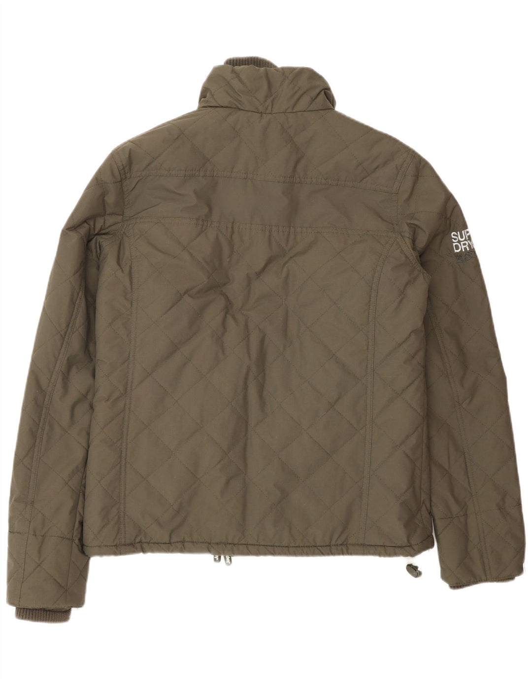 Giacca a vento da donna Superdry Windcheater UK 14 nylon kaki medio