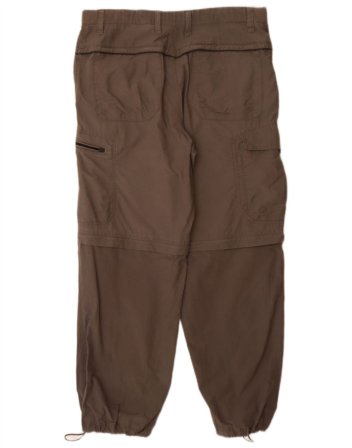 Pantaloni cargo da jogging da uomo Marks & Spencer W34 L29 cotone grigio