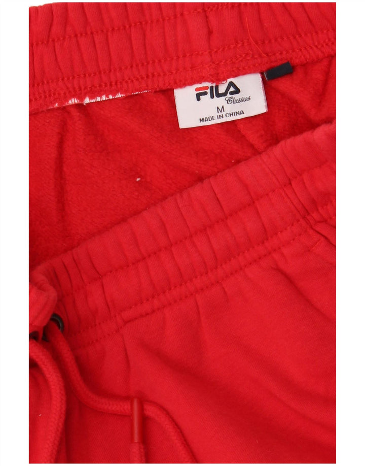 Pantaloni da tuta da uomo Fila Joggers rosso medio
