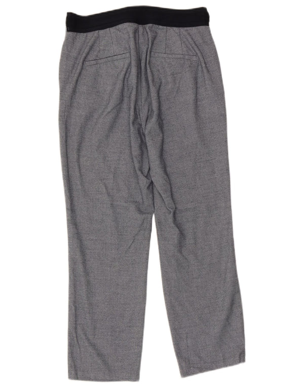 Pantaloni Capri da donna Zara grandi W30 L23 poliestere blu