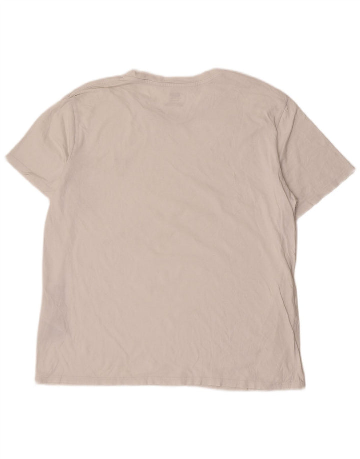 T-shirt da uomo Levi's Top Large in cotone bianco