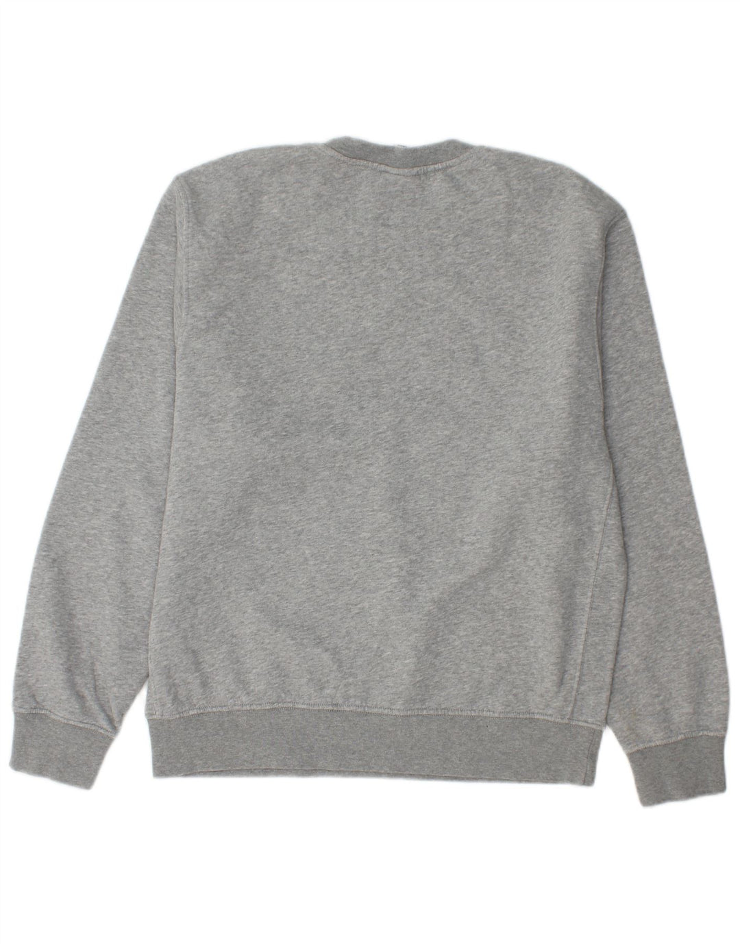 Felpa da uomo ampia NIKE, maglione piccolo in cotone grigio