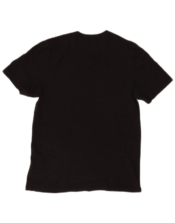 T-shirt da uomo Hugo Boss Top piccola in cotone nero