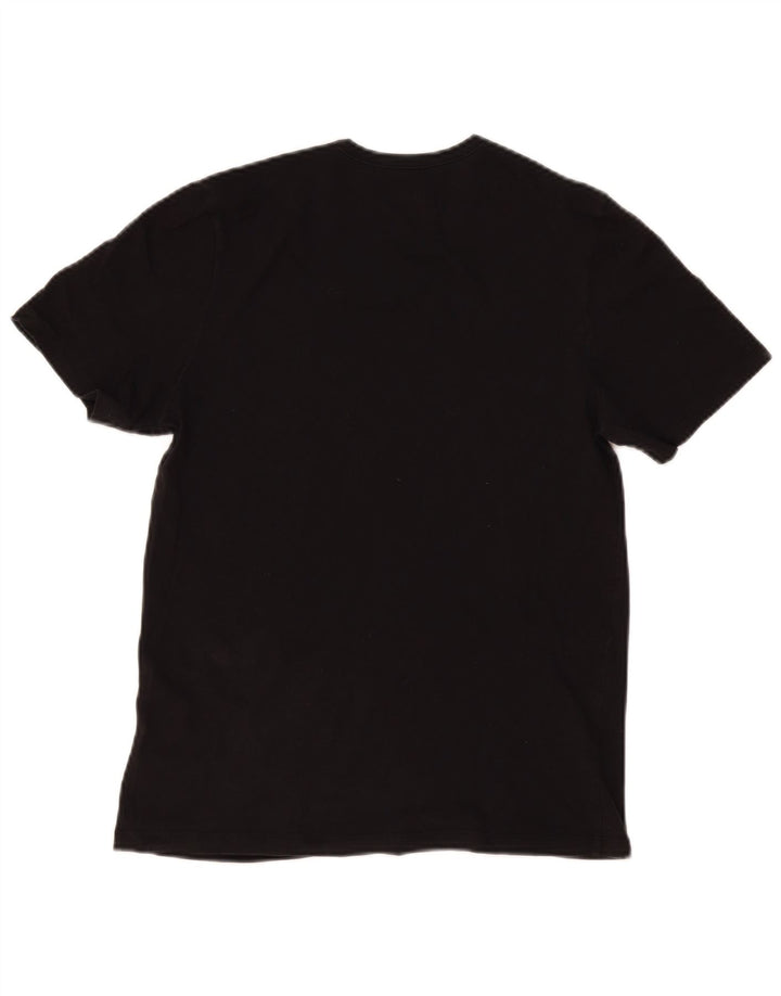T-shirt da uomo Hugo Boss Top piccola in cotone nero