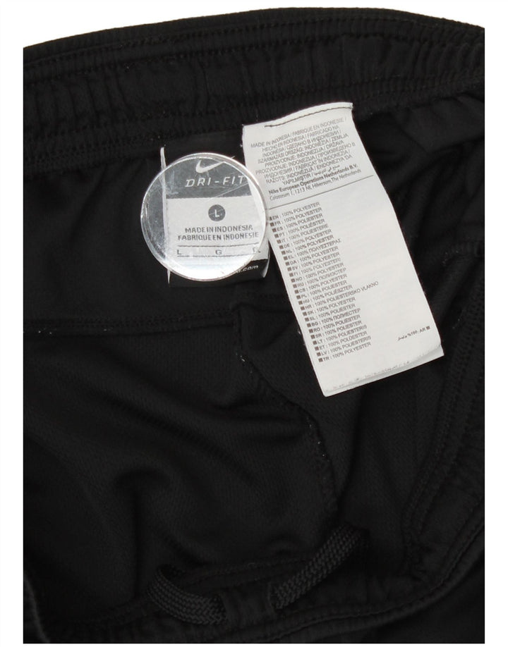 Pantaloncini sportivi Nike da ragazzo Dri Fit 12-13 anni Large Nero in poliestere