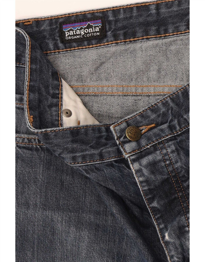 Jeans dritti da uomo Patagonia W38 L31 cotone blu