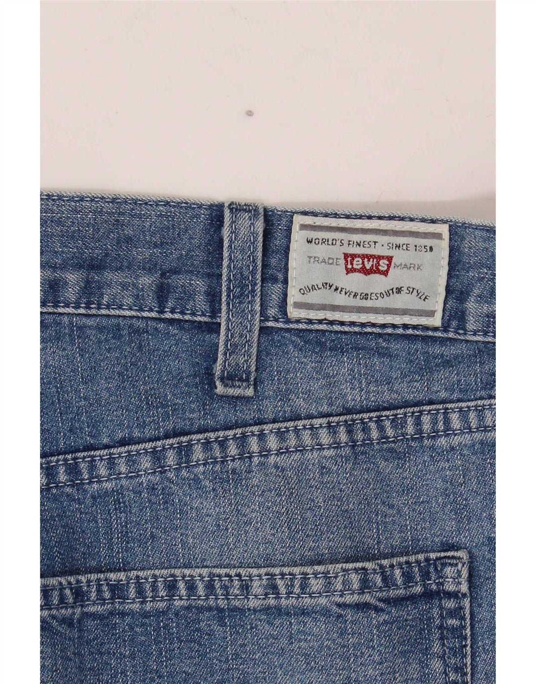 Jeans dritti da uomo Levi's W38 L34 Blu