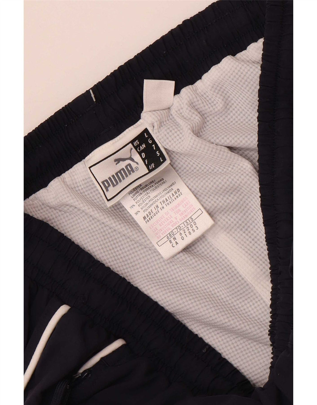 Pantaloni da tuta da uomo Puma Joggers Large in nylon blu navy