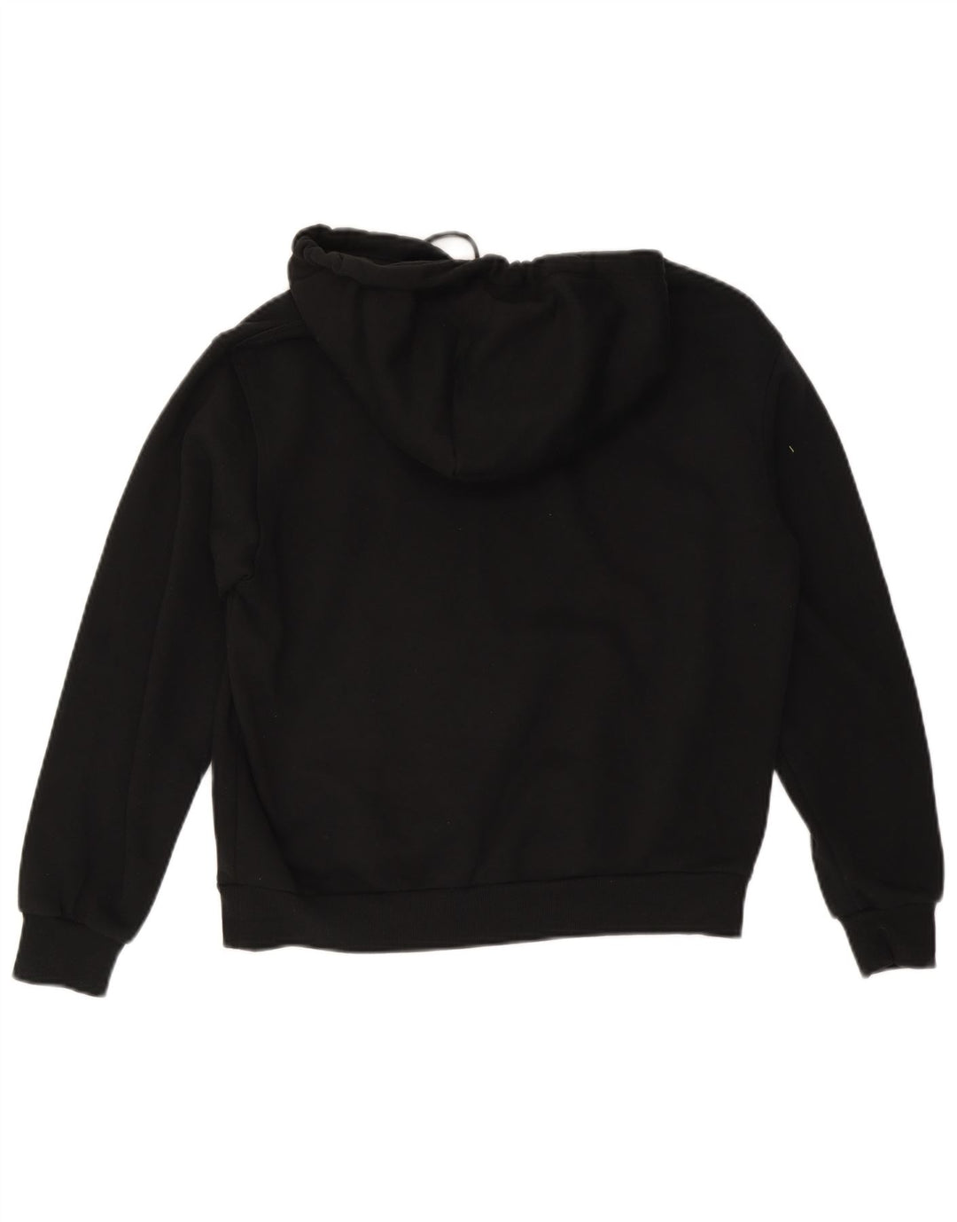 CONVERSE Felpa con cappuccio da donna UK 14 Cotone nero medio