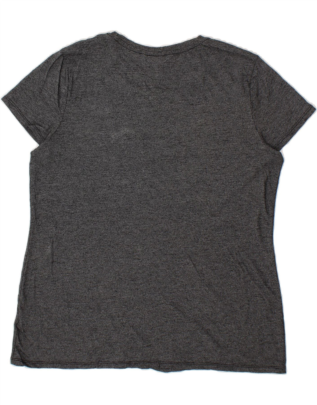 MOSSIMO Womens T-Shirt Top UK 20 2XL Grey Flecked Rayon Vintage Mossimo and Second-Hand Mossimo from Messina Hembry 