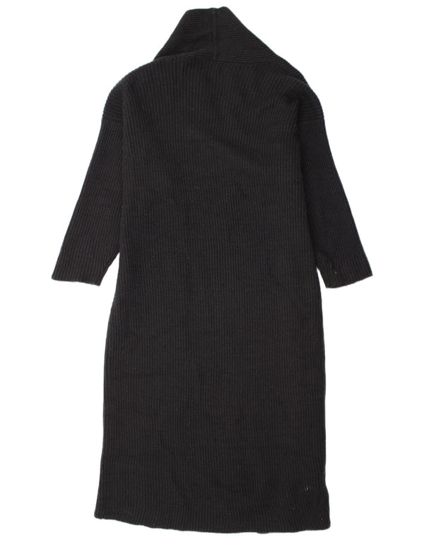 Maglione cardigan a maniche 3/4 Marilyn Anselm da donna Hobbs UK 10 piccolo nero