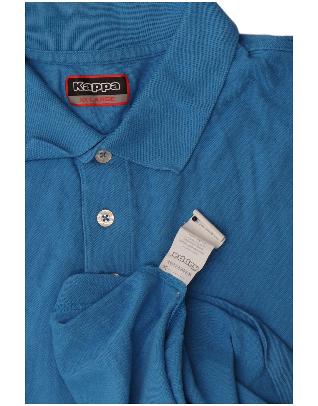 Polo Kappa Uomo 2XL Cotone Blu