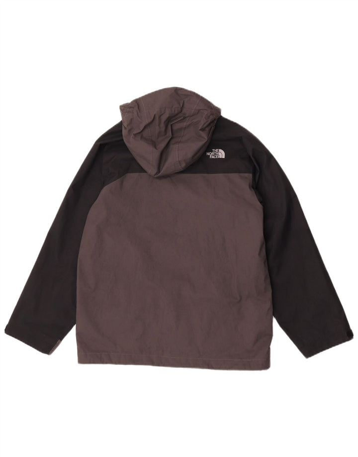Giacca antipioggia con cappuccio The North Face da bambino 10-11 anni in poliestere grigio medio