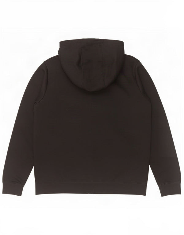 Felpa con cappuccio e zip Nike da bambino 13-14 anni XL poliestere nero