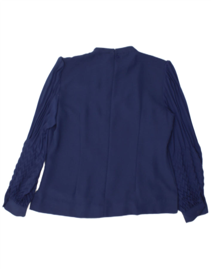 Top camicetta da donna Hobbs UK 14 grande blu navy
