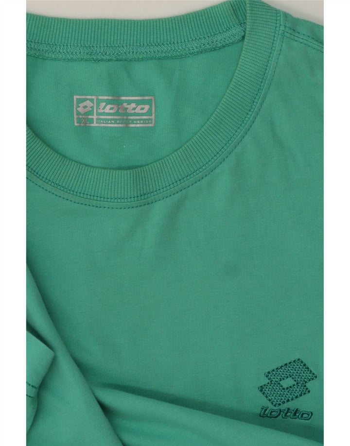 Maglietta da uomo LOTTO Top XL Verde