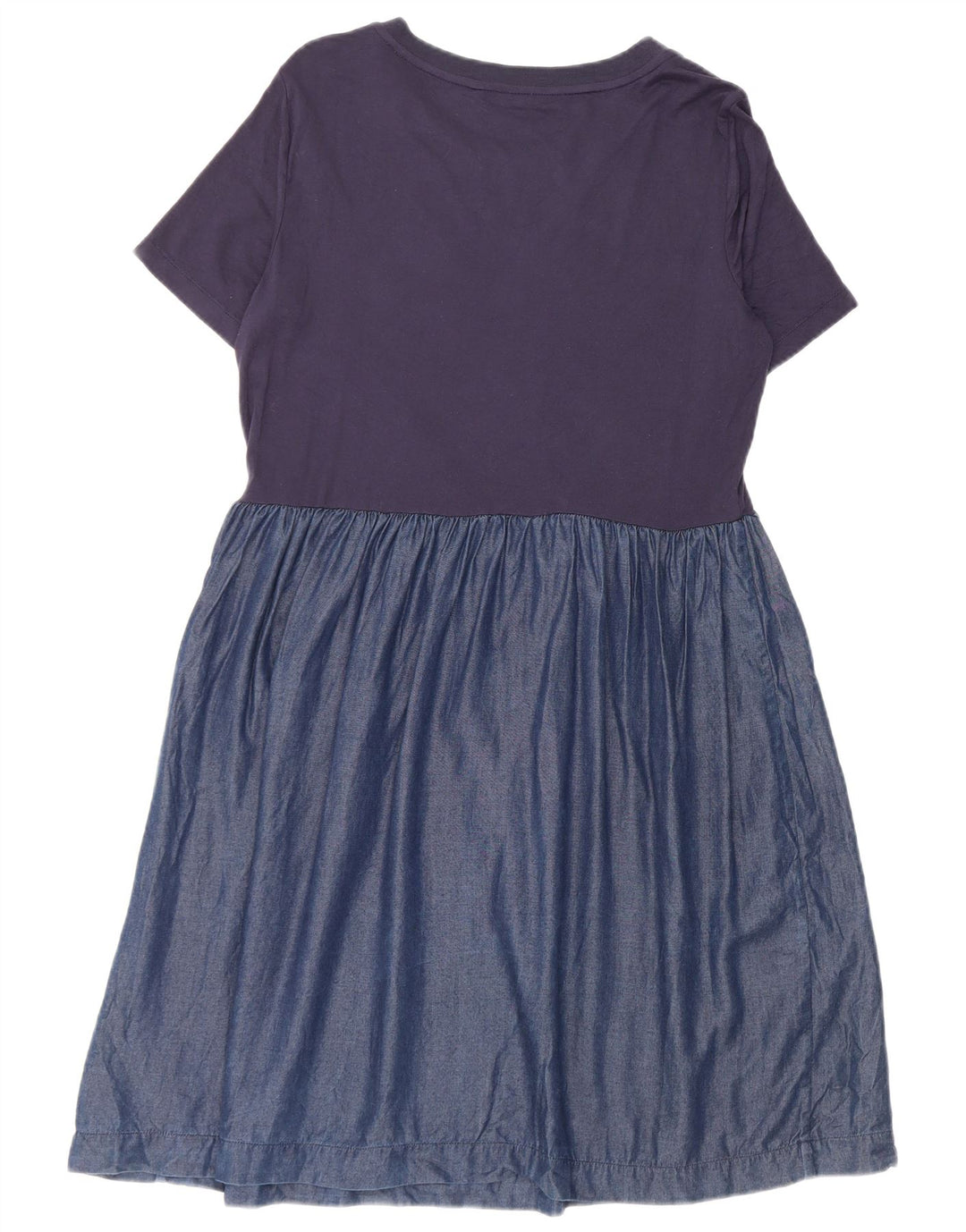 Abito basic da donna Marks & Spencer UK 12 Lyocell medio blu navy