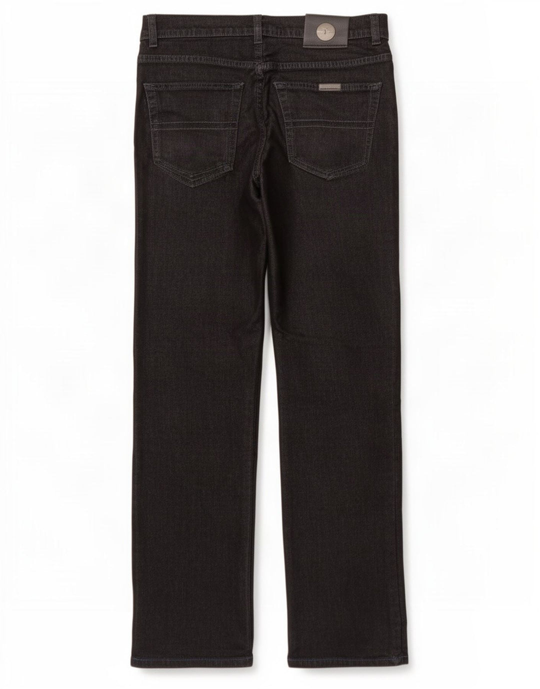 Jeans Straight Uomo Trussardi W32 L32 Cotone Nero