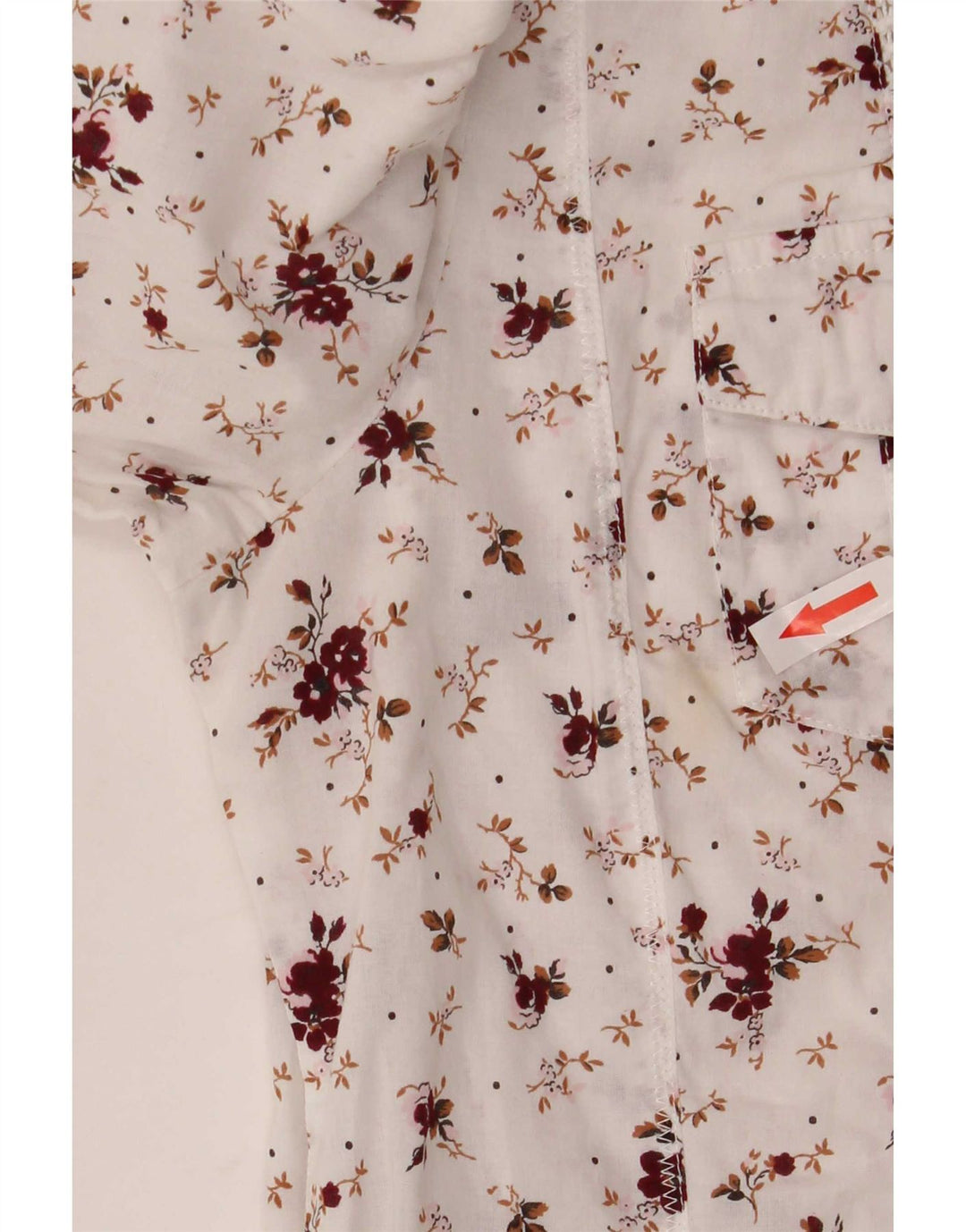 Camicia da donna Laura Ashley UK 12 Medium White Floral