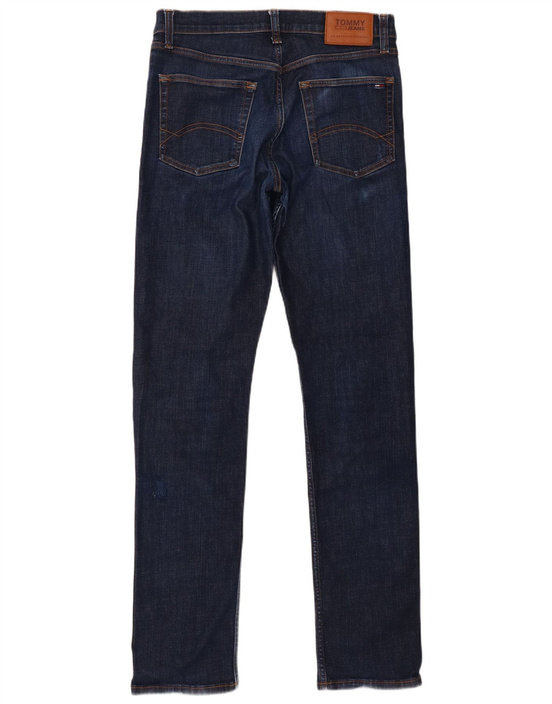 Jeans dritti da uomo Tommy Hilfiger W30 L34 Blu Navy