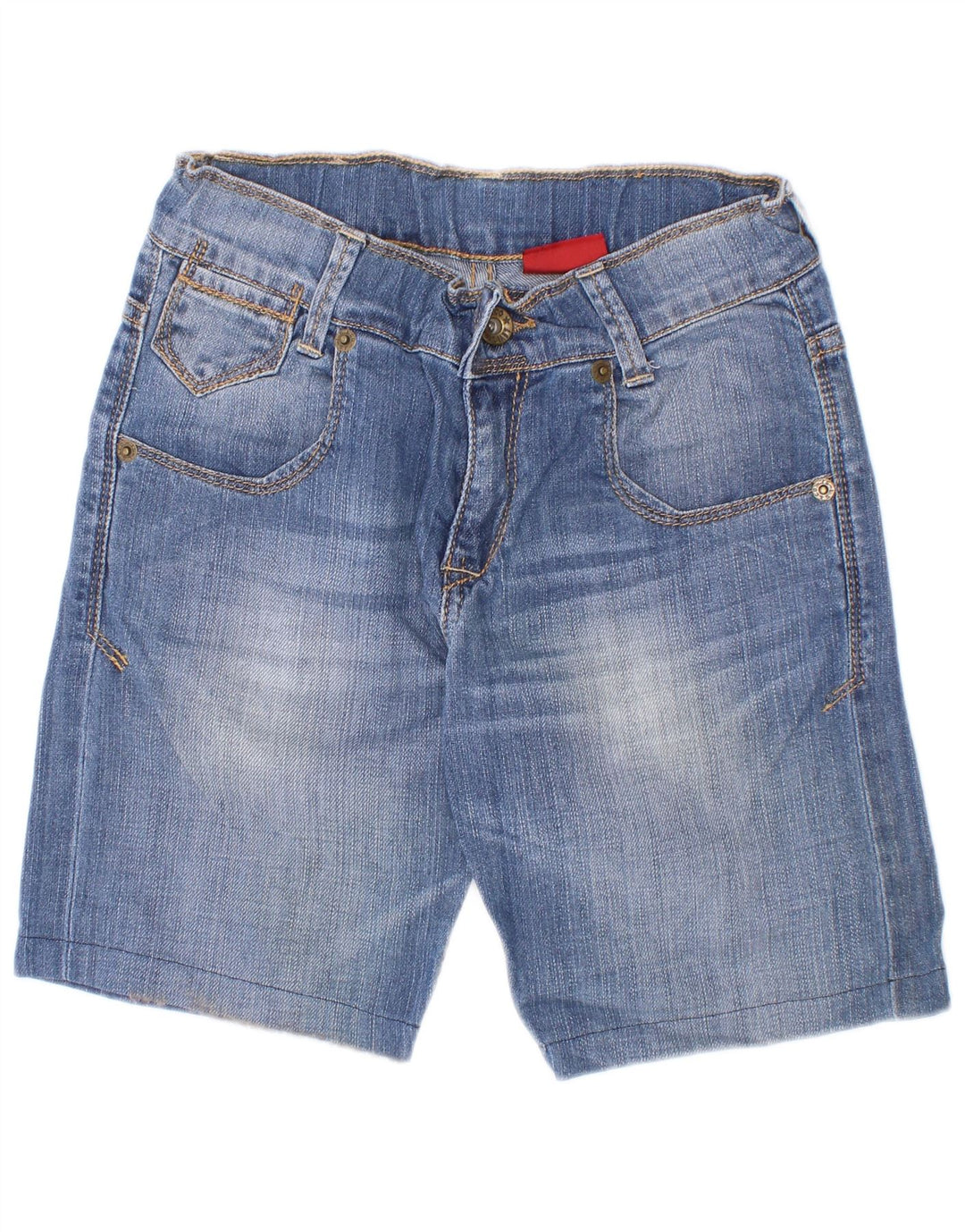 Pantaloncini di jeans Levi's per ragazzi 9-10 anni W22 Blu Cotone