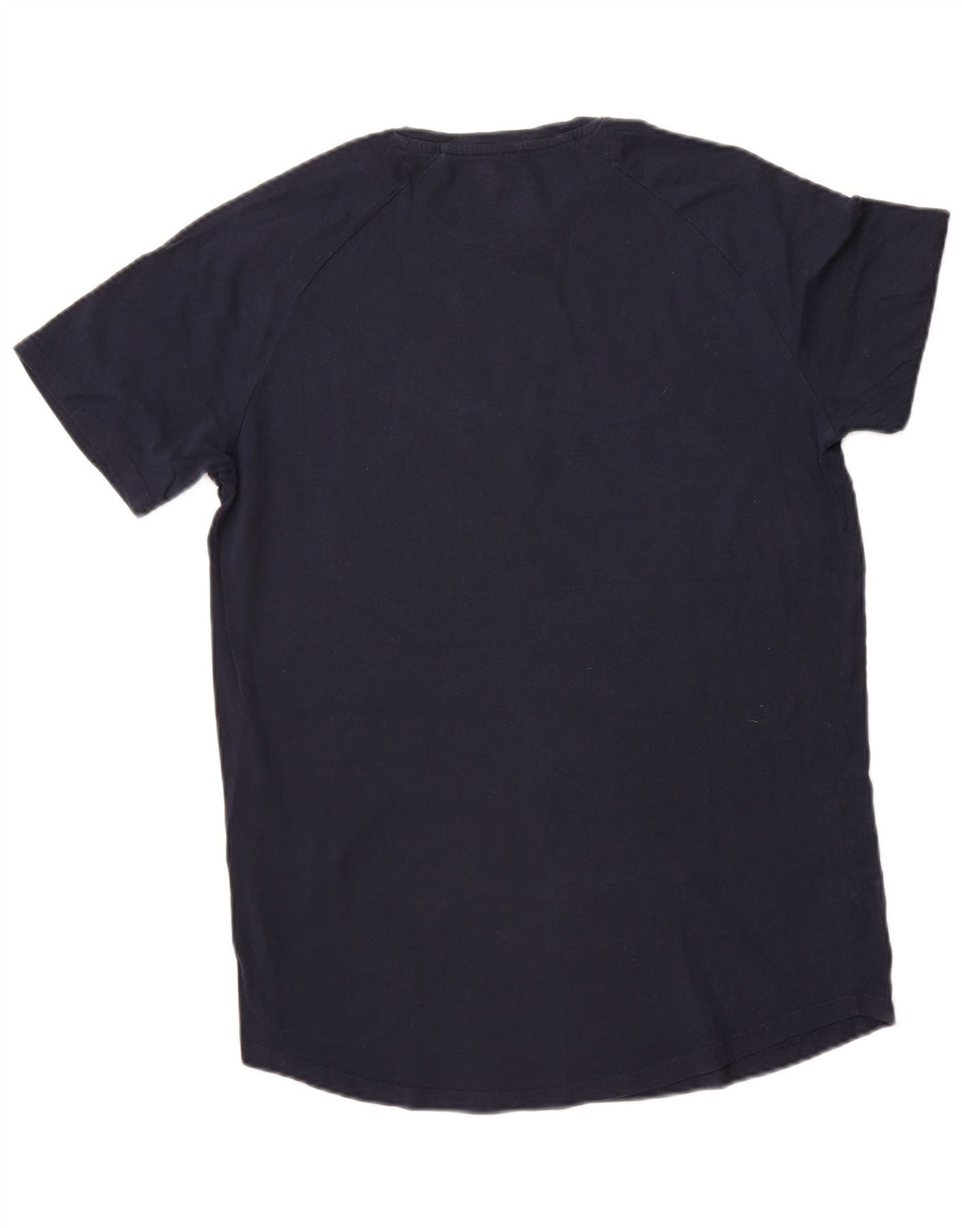 JACK & JONES T-shirt da uomo Top media in cotone blu navy