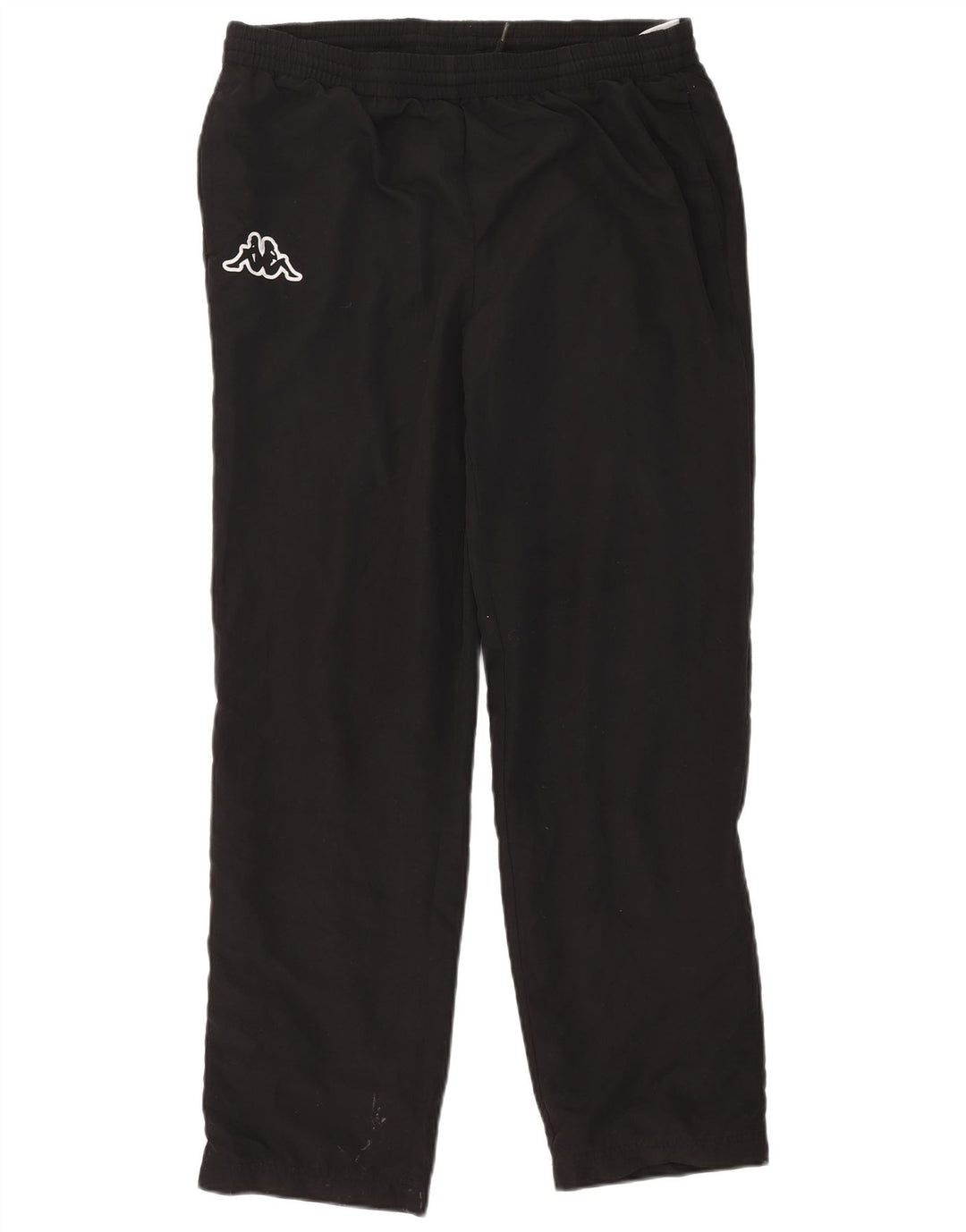 Pantaloni da tuta da uomo Kappa Large neri in poliestere