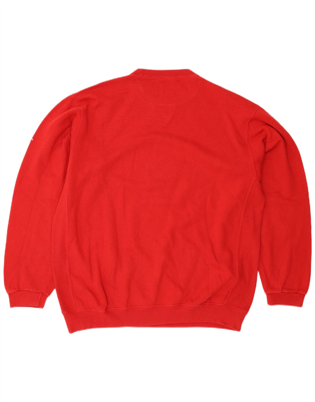 CHAMPION Felpa con grafica da uomo Maglione XL Rosso Cotone