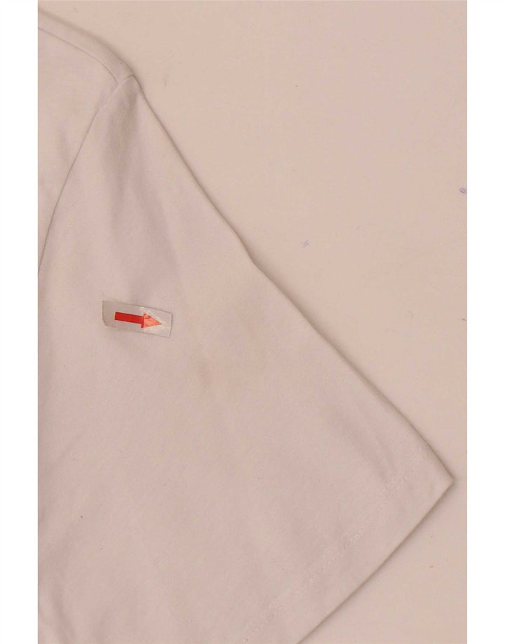 T-shirt grafica da uomo Jack & Jones Top in cotone bianco medio