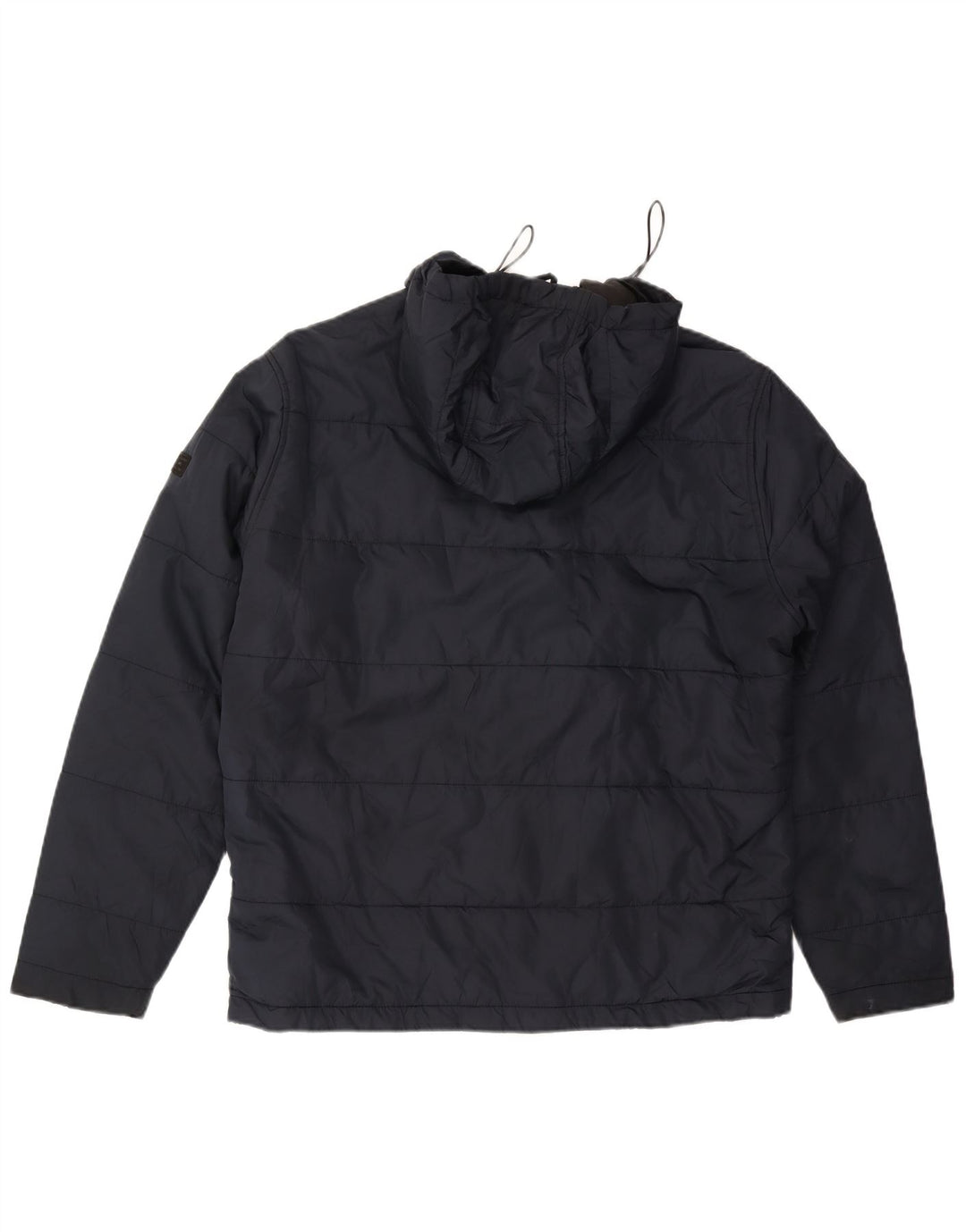 Giacca imbottita con cappuccio da uomo Jack & Jones UK 42 XL poliestere blu navy