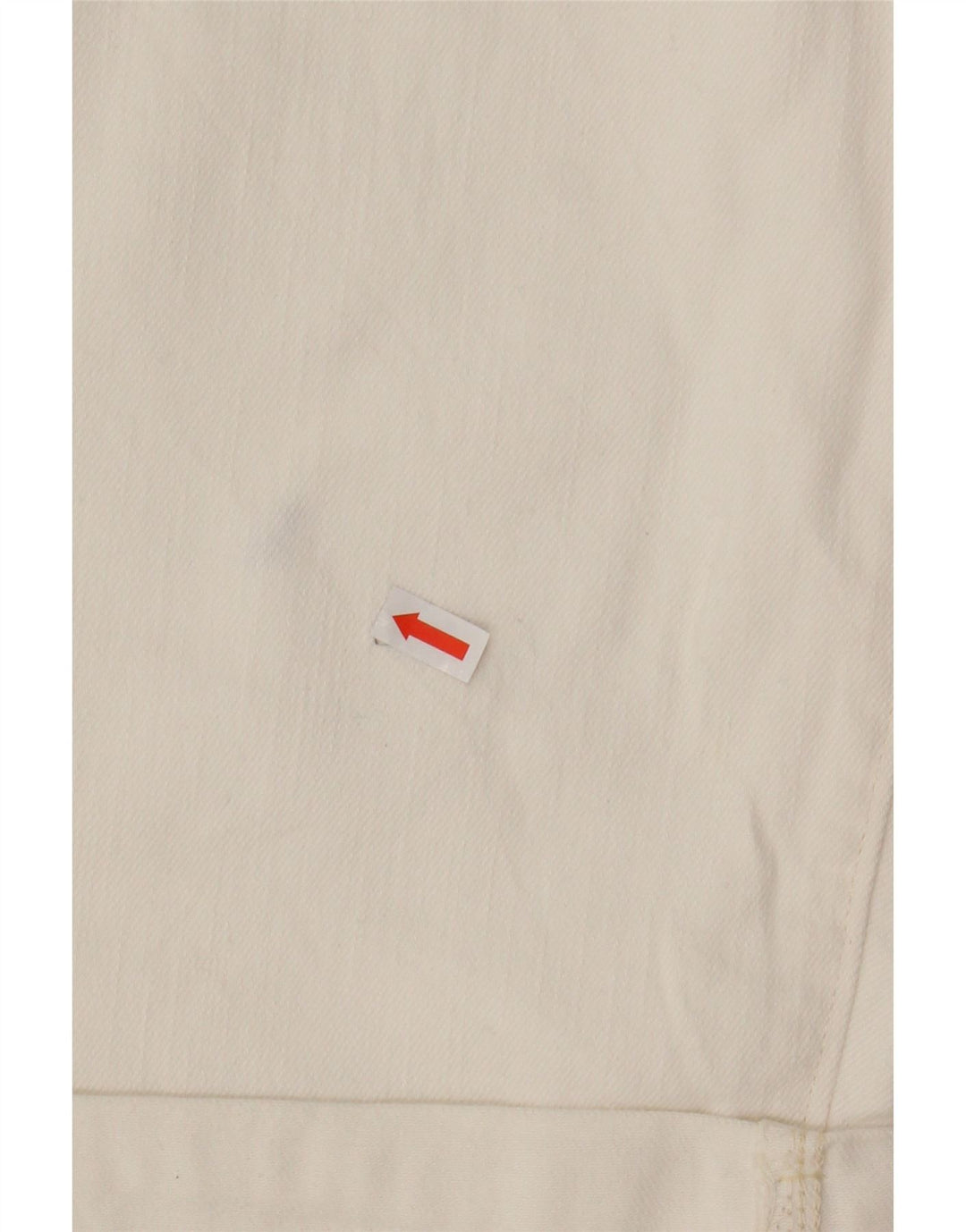 Pantaloncini di jeans da donna Levi's US 10 Large W30 bianco sporco