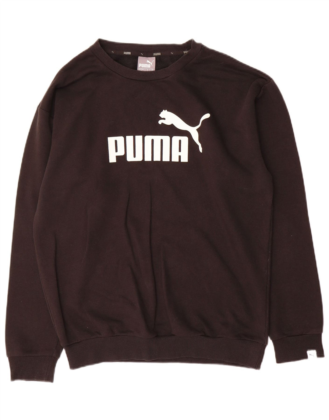 Felpa oversize con grafica da donna Puma UK 10 piccola nera