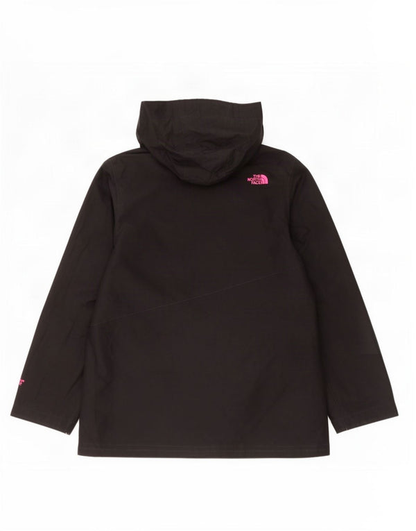 Giacca a vento con cappuccio per ragazze The North Face 14-15 anni grande nera