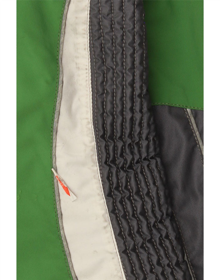 Giacca da sci con cappuccio da donna Colmar IT 46 Large Green Colourblock