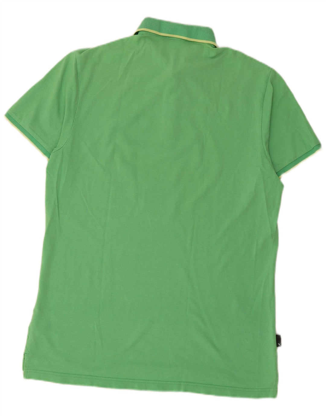 Polo PUMA da uomo grande in cotone verde