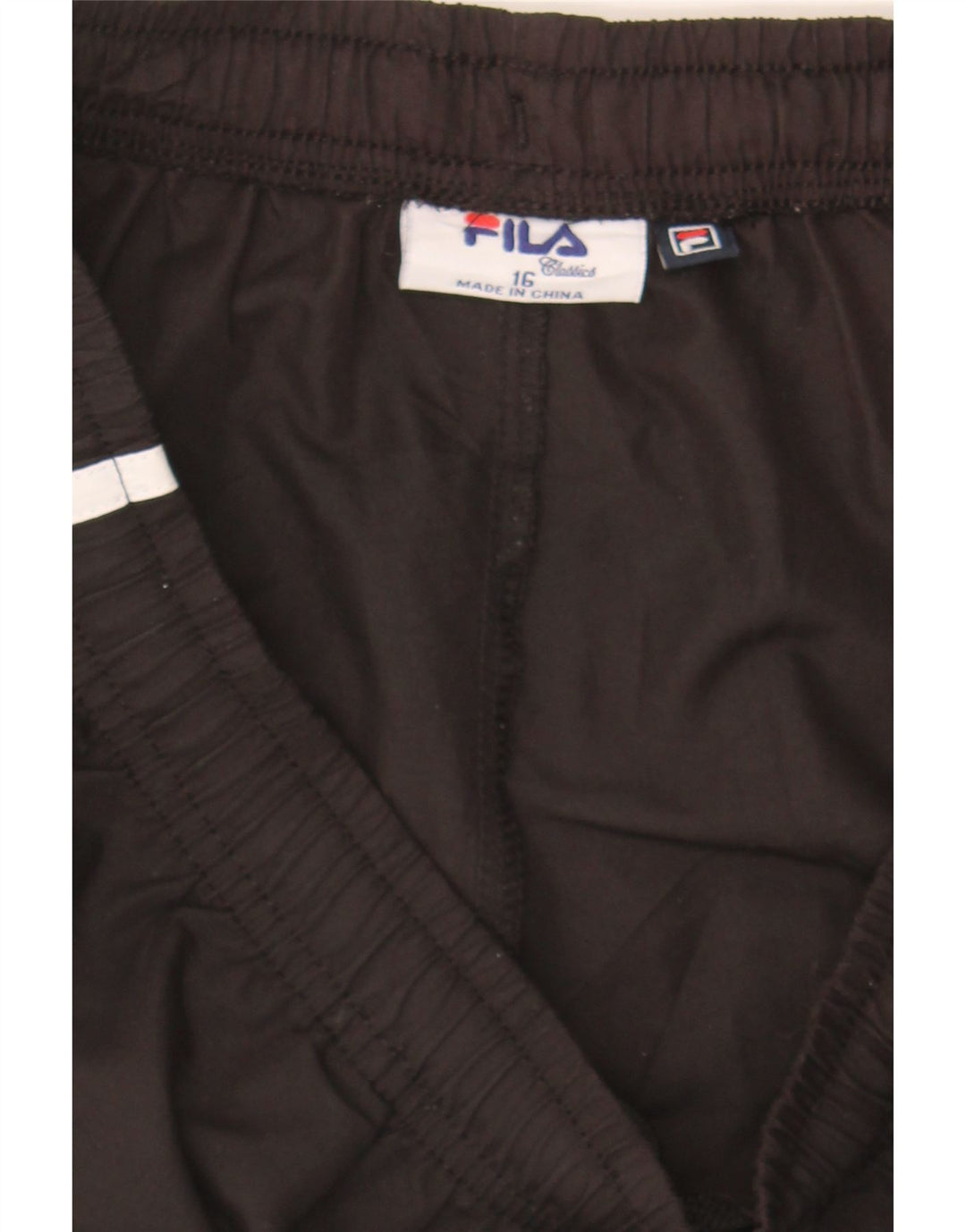 FILA Boys Sport Shorts 15-16 Years  Black Vintage Fila and Second-Hand Fila from Messina Hembry 