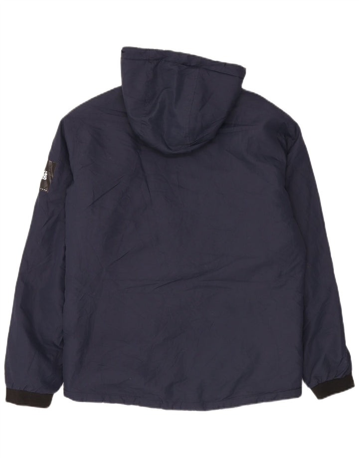 Giacca a vento con cappuccio da uomo Jack & Jones UK 38 medio blu navy