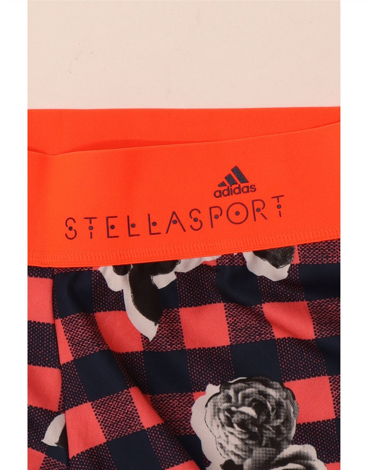 Leggings grafici ADIDAS da donna Stella UK 14 quadri multicolore medio