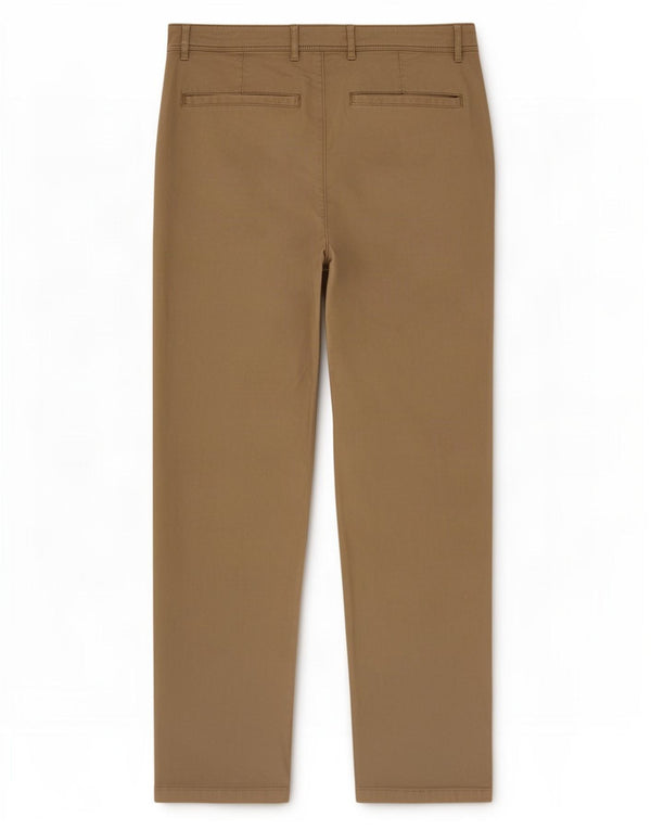 Pantaloni chino dritti da uomo Zara EU 42 Large W32 L31 Cotone beige