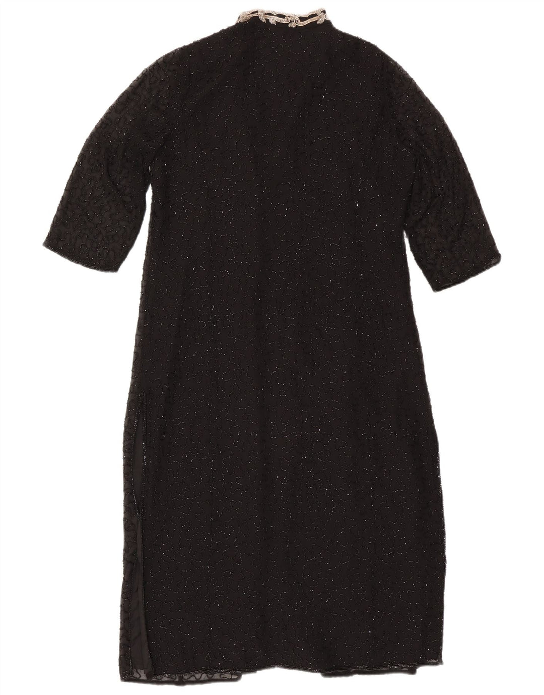 Top cardigan con maniche a 3/4 da sera da donna Jacques Vert UK 12 medio nero