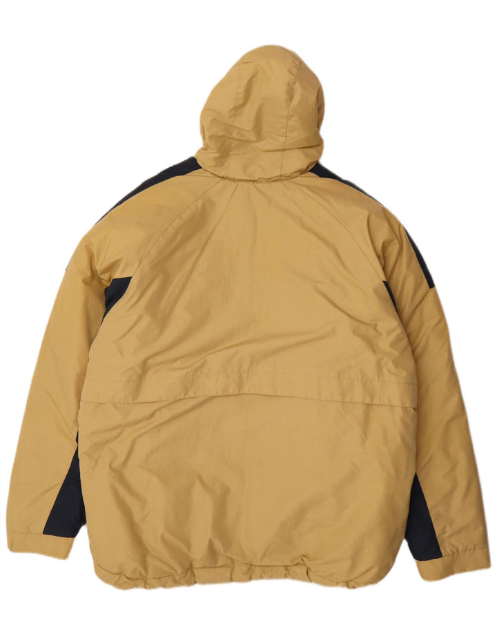 Giacca imbottita pullover con cappuccio da uomo Champion UK 42 XL Beige Colourblock