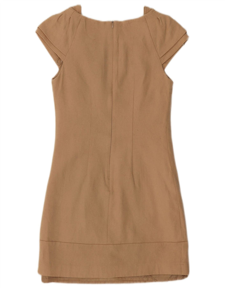 Abito tubino da donna Oasis UK 8 piccolo in lana beige