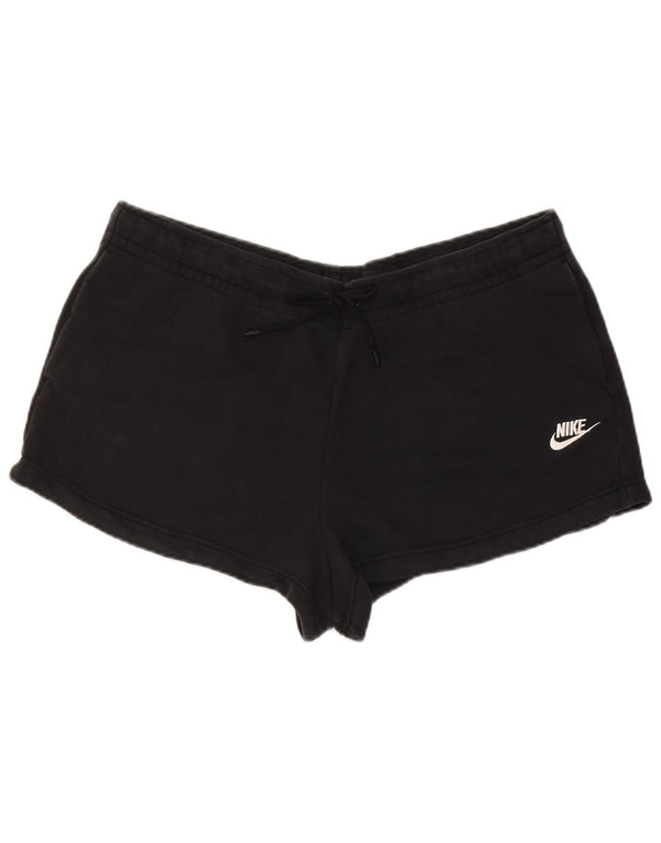 Pantaloncini sportivi Nike da donna UK 16 grandi cotone nero